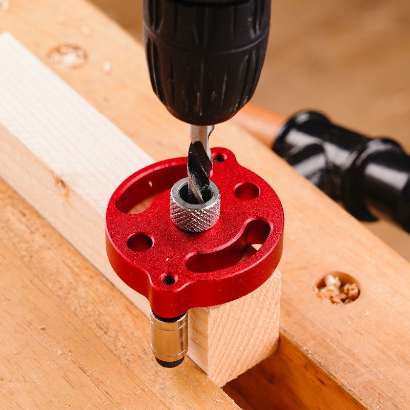 Workshop Tools Locations - อุปกรณ์ช่วยเจาะไม้สำหรับงานช่างไม้ในบ้าน จิ๊กเจาะเดือยไม้ ใช้งานสะดวก เครื่องมือช่างไม้ อุปกรณ์เสริมเครื่องมือไฟฟ้า