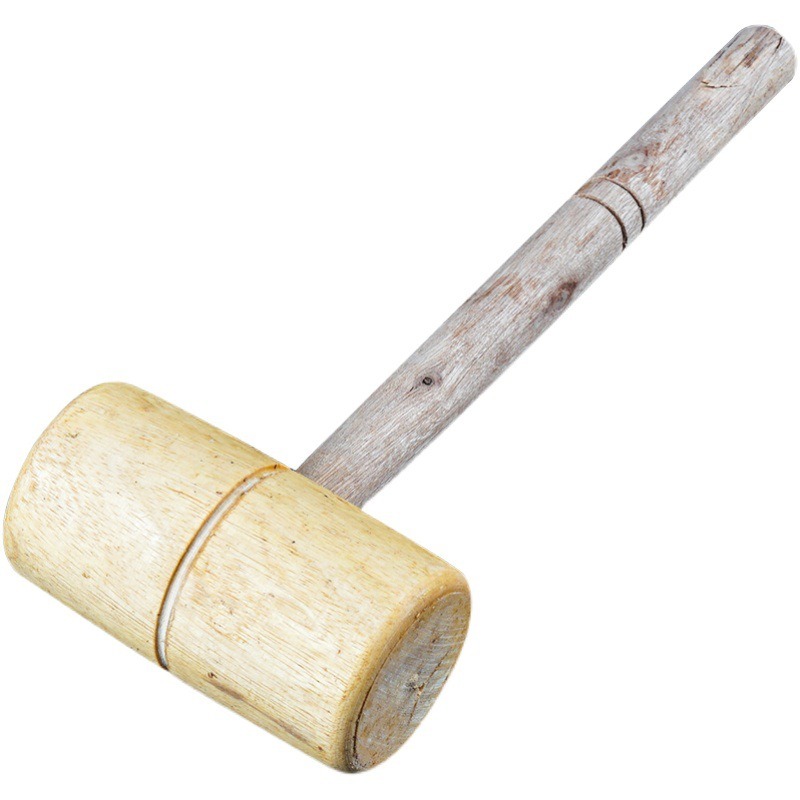 Mallet Wood Carving - ค้อนไม้พร้อมด้ามจับ ค้อนแกะสลักไม้เนื้อแข็งสำหรับงานไม้