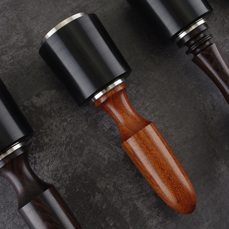 Mallet Wood Carving - ค้อนไม้ไนลอน PA66 พร้อมด้ามไม้ เครื่องมือช่างสำหรับแกะสลักหนังและงานฝีมือหนัง