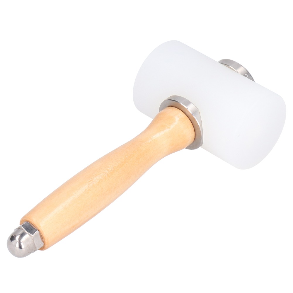 Mallet Wood Carving - ค้อนแกะสลักหนัง ยาว 19 ซม. ด้ามจับหลากสี ด้ามไม้