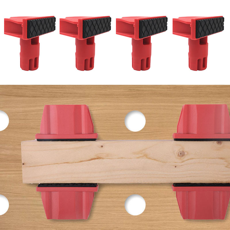 Workshop Tools Bench - 4 ชิ้นพลาสติก Bench สุนัข, เส้นผ่านศูนย์กลาง 20