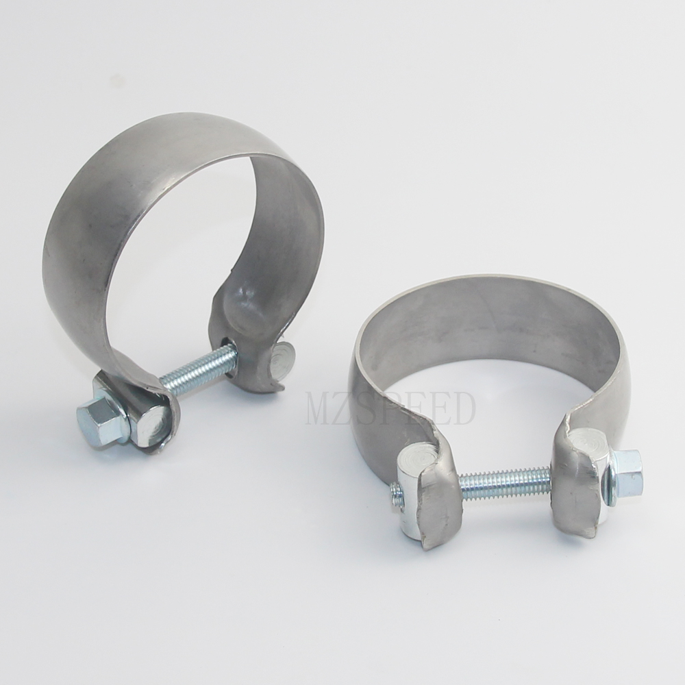 Pipe Clamp Bar - ที่หนีบท่อไอเสียรถมอเตอร์ไซค์การ์ดขั้วต่อท่อไอเสียแบบโค้งงอได้สำหรับการเชื่อมต่อปลายการ์ดท่อตัวยึดจับท่อ