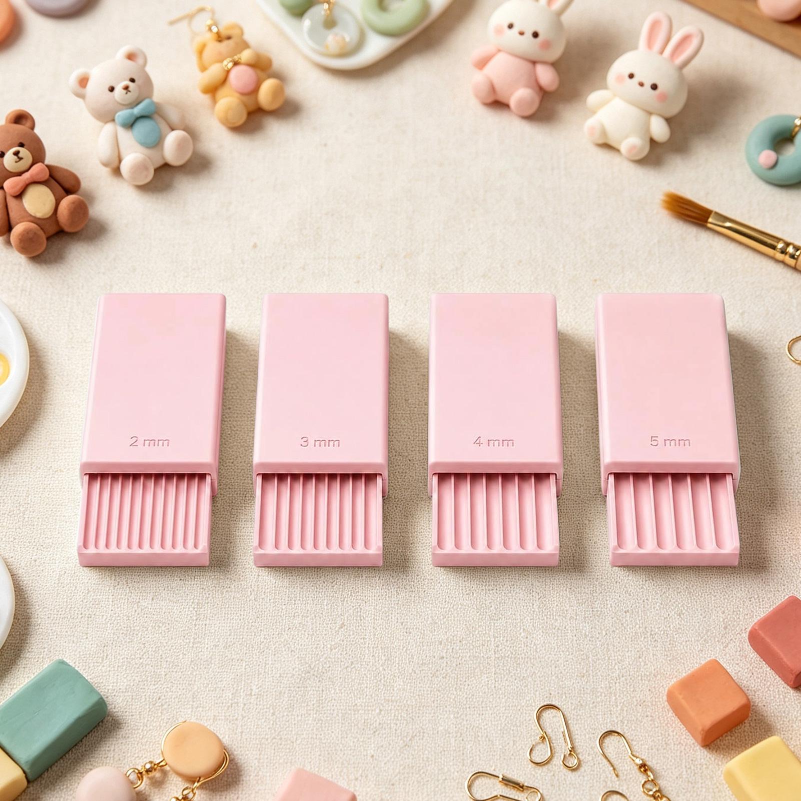 Tools For Home Workshop - เครื่องทำลูกบอลดินเหนียว DIY แบบนำกลับมาใช้ใหม่ ชุดทำเครื่องประดับ 4 ชิ้น