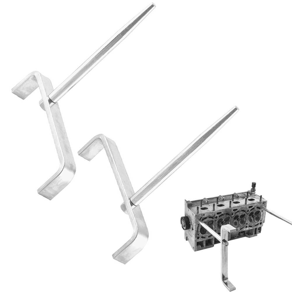 Maintenance Workshop Tools - ชุดอุปกรณ์ซ่อมหัวเครื่องยนต์เหล็กอัลลอยด์ 2 ชิ้น สำหรับงานซ่อมบำรุงยานยนต์ในโรงงาน