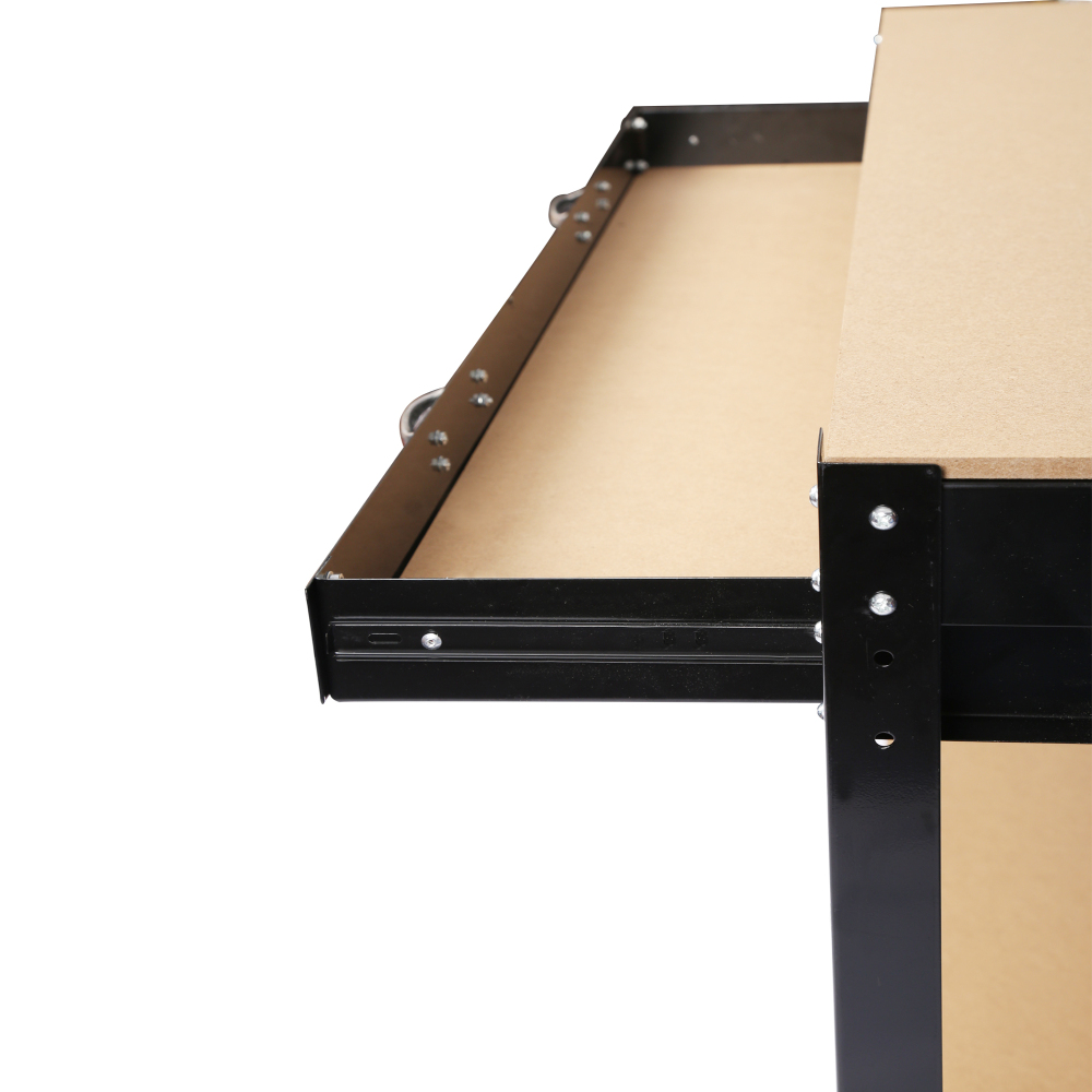 โต๊ะทำงานเหล็กพร้อมที่เก็บเครื - Workshop Tools Bench บทวิจารณ์และราคา