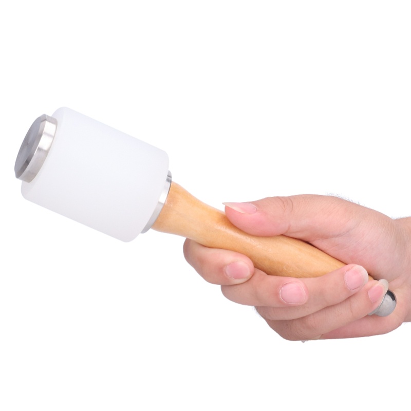 ค้อนแกะสลักหนัง ด้ามไม้ หัวไนล - Mallet Wood Carving บทวิจารณ์และราคา