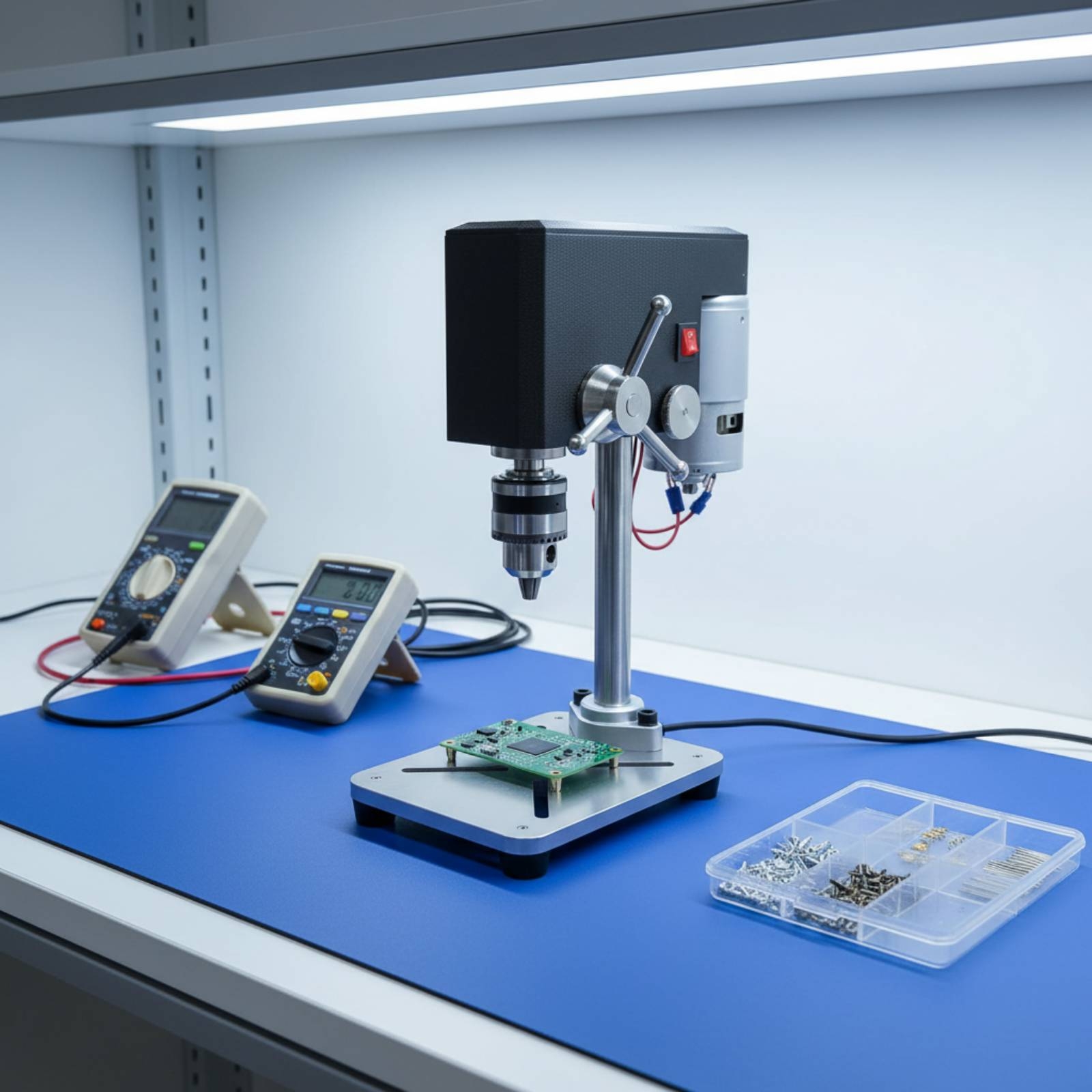 สว่านแท่นขนาดเล็กแบบตั้งโต๊ะ พ - Workshop Tools Bench บทวิจารณ์และราคา