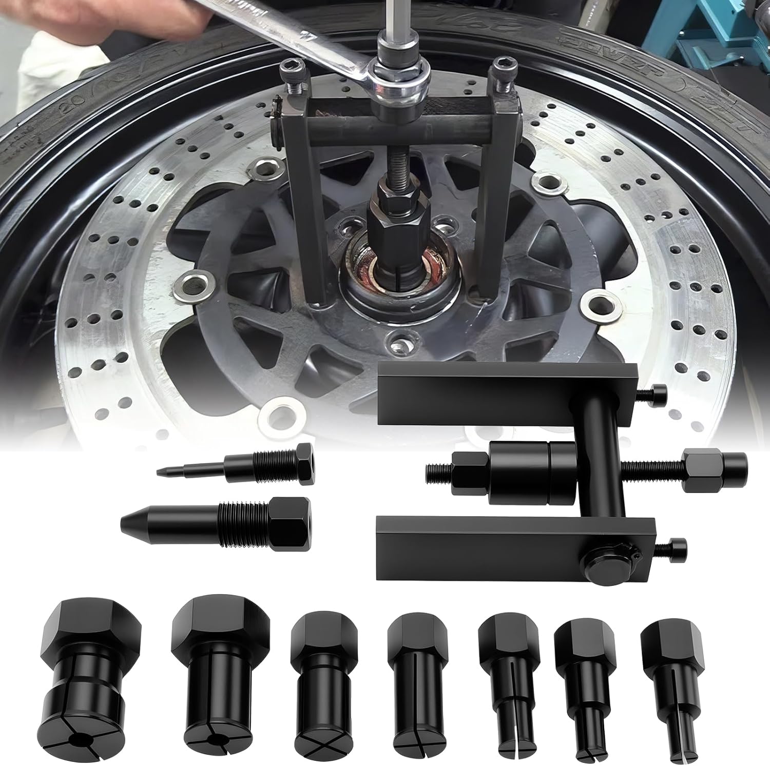 ชุดถอดลูกปืนมอเตอร์ไซค์ 10 ชิ้ - Maintenance Workshop Tools บทวิจารณ์และราคา