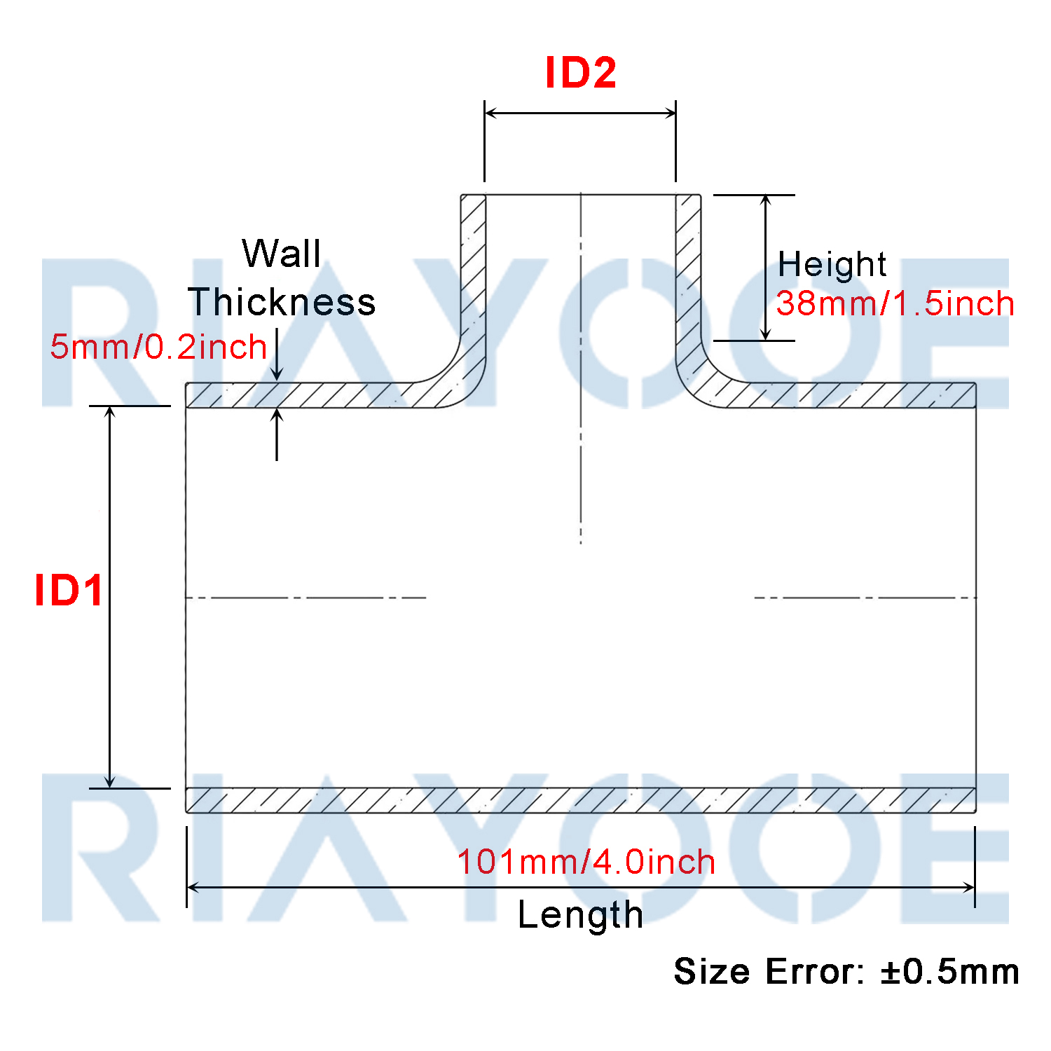 ท่อซิลิโคนทีพีซ51-76มม. 3ทางพร - Pipe Clamp Bar บทวิจารณ์และราคา