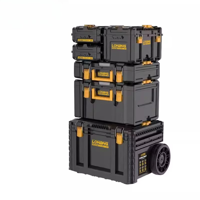 กล่องเครื่องมือแบบซ้อนได้ แข็ง - Workshop Garage Tools Manufacturer บทวิจารณ์และราคา