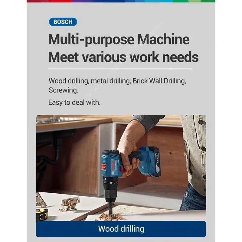 BOSCH GSB 185-LI สว่านกระแทกไร - Bosch Drill Gsb 18V บทวิจารณ์และราคา