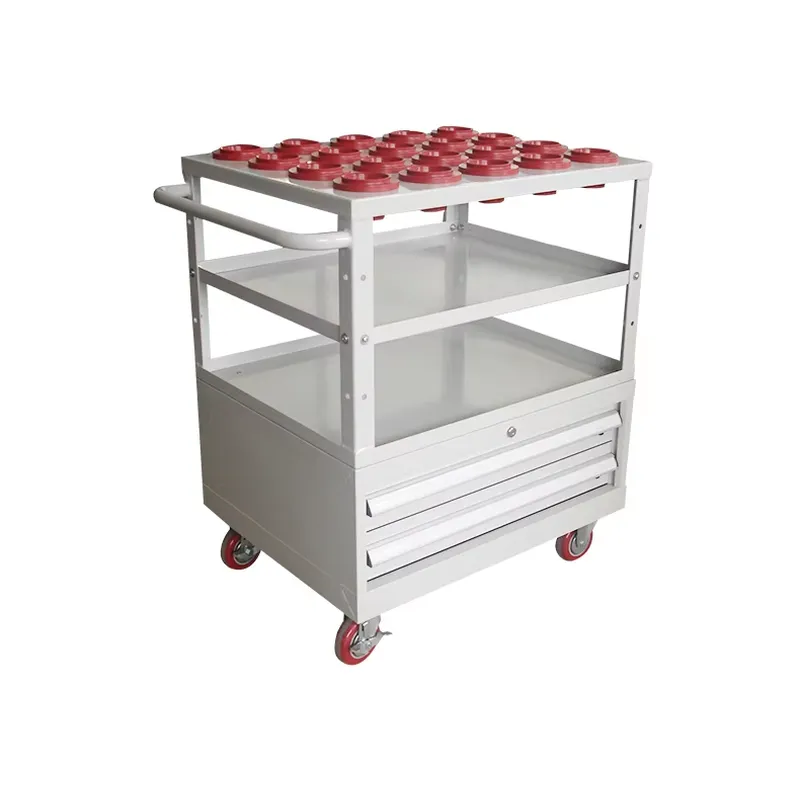 รถเข็นเก็บเครื่องมือซีเอ็นซีแบ - Tools Trolley For Workshop บทวิจารณ์และราคา