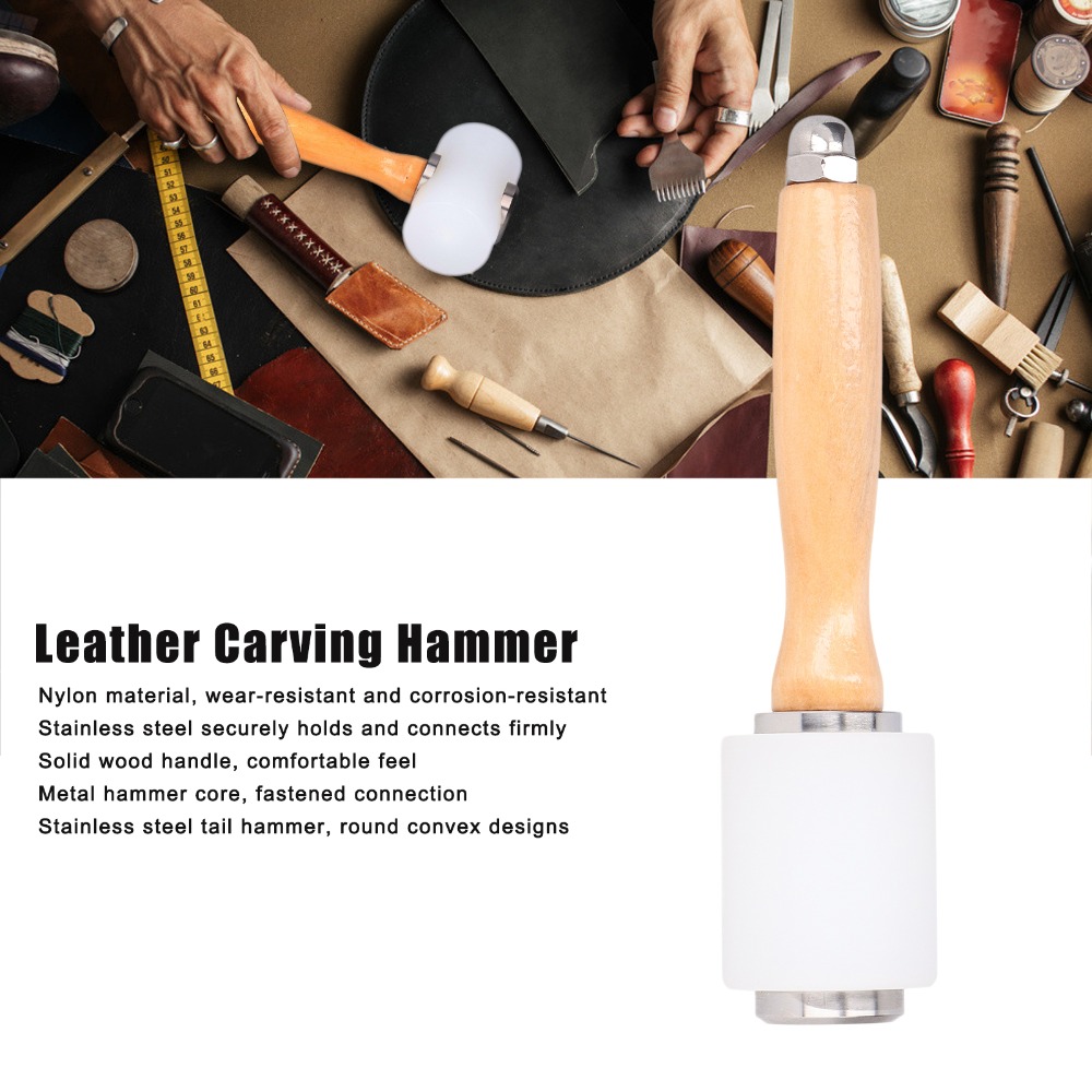 ค้อนแกะสลักหนังหลายวัสดุ สีต่า - Mallet Wood Carving บทวิจารณ์และราคา