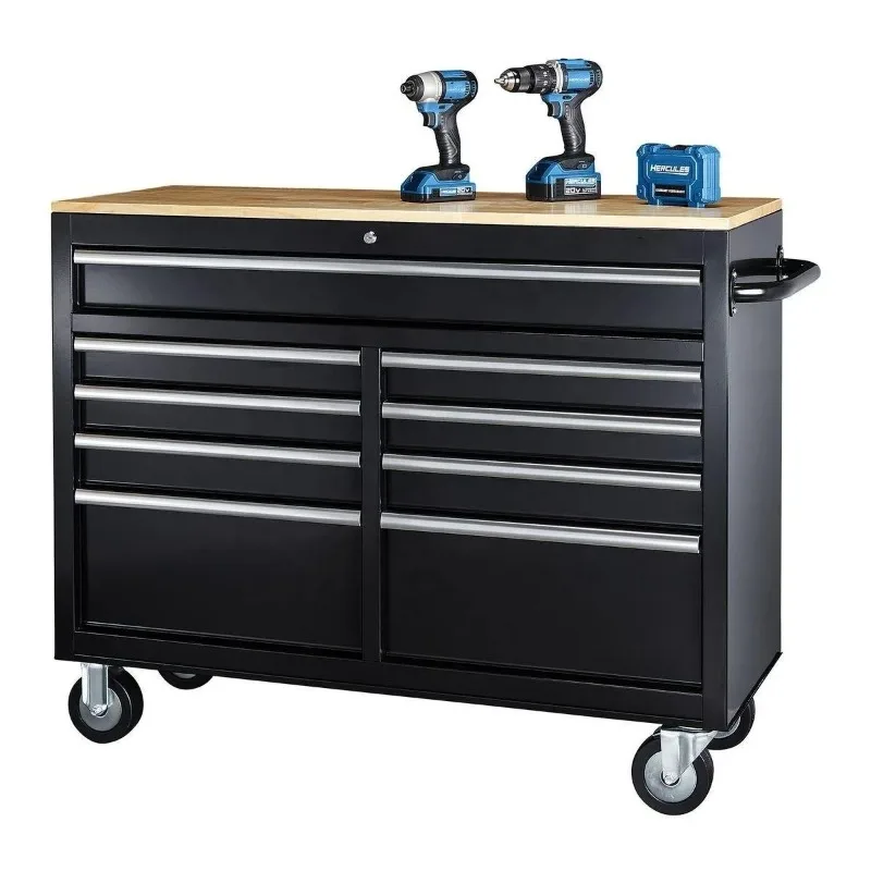 ตู้เก็บเครื่องมือช่างแบบมีล้อเ - Tools Trolley For Workshop บทวิจารณ์และราคา