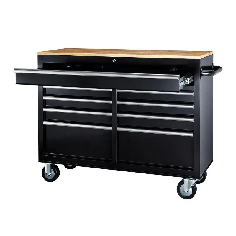 ตู้เก็บเครื่องมือช่างแบบมีล้อเ - Tools Trolley For Workshop บทวิจารณ์และราคา