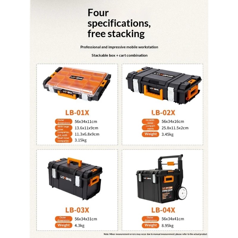 กล่องเครื่องมือแบบซ้อนได้ กล่อ - Workshop Garage Tools Manufacturer บทวิจารณ์และราคา