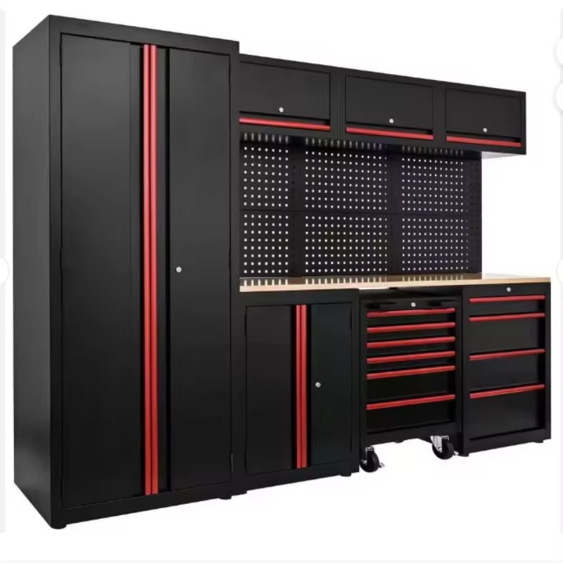 ชุดตู้เก็บเครื่องมือสำหรับเวิร - Tools Trolley For Workshop บทวิจารณ์และราคา