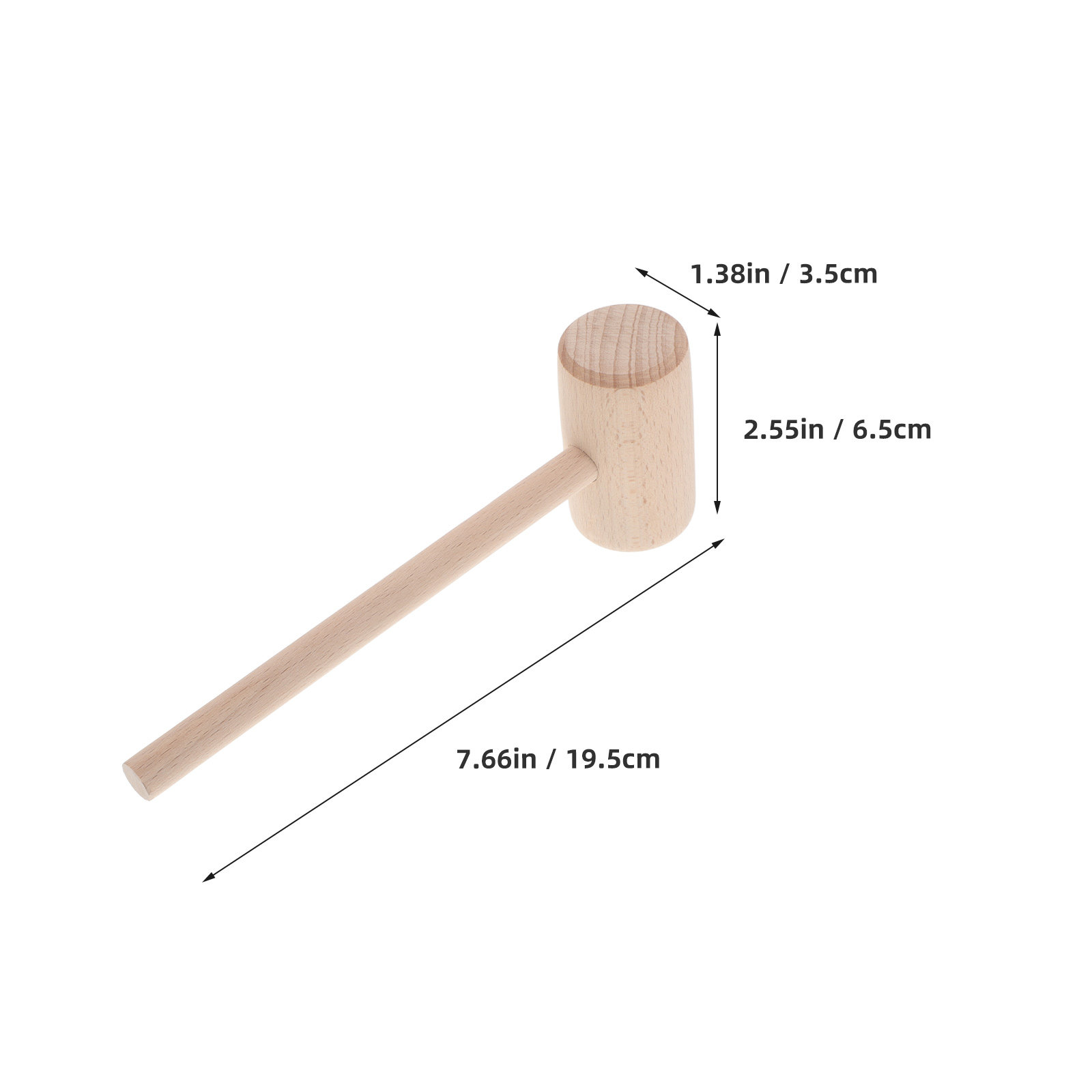 ค้อนไม้สำหรับงานฝีมือ DIY ค้อน - Mallet Wood Carving บทวิจารณ์และราคา