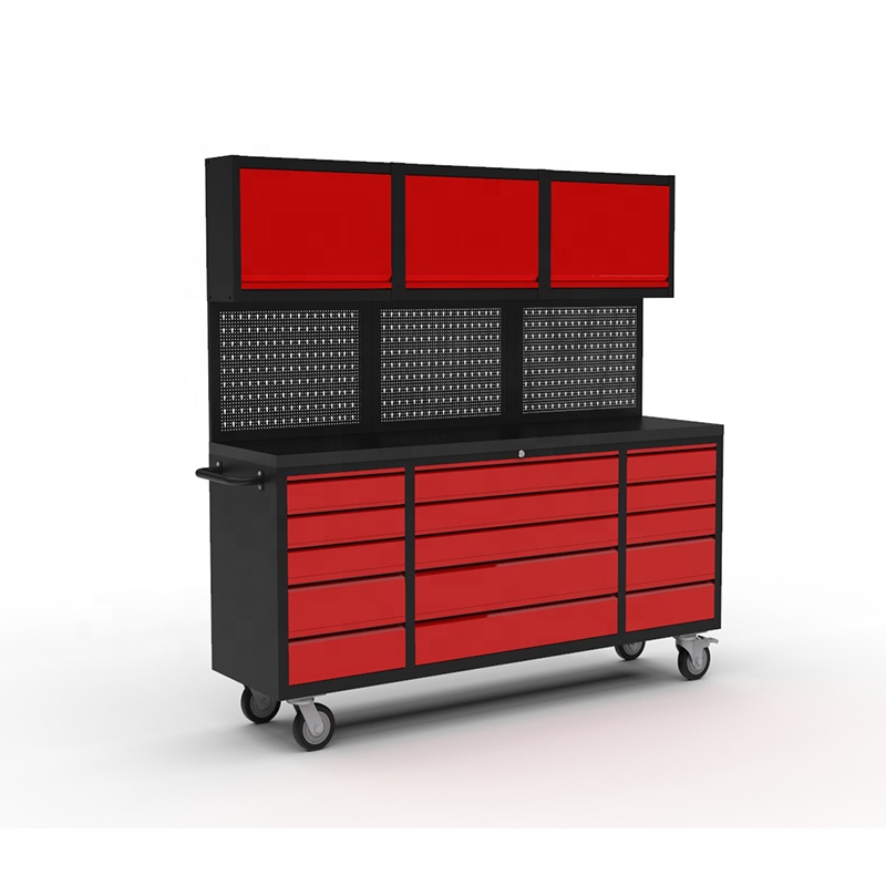 ตู้เก็บเครื่องมือโลหะแบบหนักพร - Tools Trolley For Workshop บทวิจารณ์และราคา
